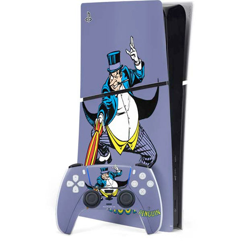 DC Comics The Penguin Portrait PlayStation PS5 Skins